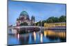 Berlin Dom and Spree River, Berlin, Germany-Sabine Lubenow-Mounted Photographic Print