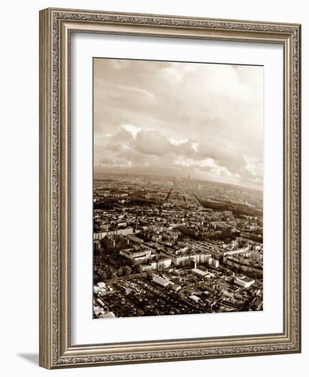 Berlin from Above / 8168-Rica Belna-Framed Giclee Print