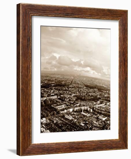 Berlin from Above / 8168-Rica Belna-Framed Giclee Print