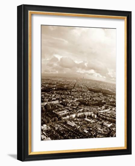 Berlin from Above / 8168-Rica Belna-Framed Giclee Print