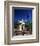 Berlin Gate and TV Tower in Wesel, Niederrhein, North Rhine-Westphalia, Germany-null-Framed Premium Giclee Print