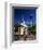 Berlin Gate and TV Tower in Wesel, Niederrhein, North Rhine-Westphalia, Germany-null-Framed Premium Giclee Print