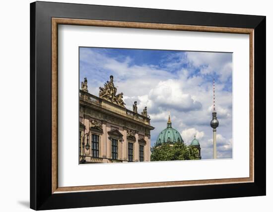 Berlin, Germany, art and artifacts throughout 2,000 years of Germanic history.-Miva Stock-Framed Photographic Print