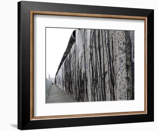 Berlin, Germany. Berlin Wall Today-Dennis Brack-Framed Photographic Print