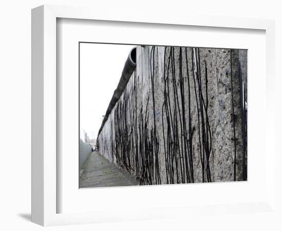 Berlin, Germany. Berlin Wall Today-Dennis Brack-Framed Photographic Print