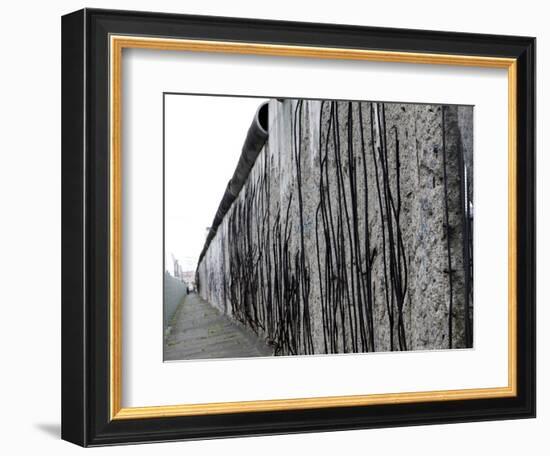 Berlin, Germany. Berlin Wall Today-Dennis Brack-Framed Photographic Print