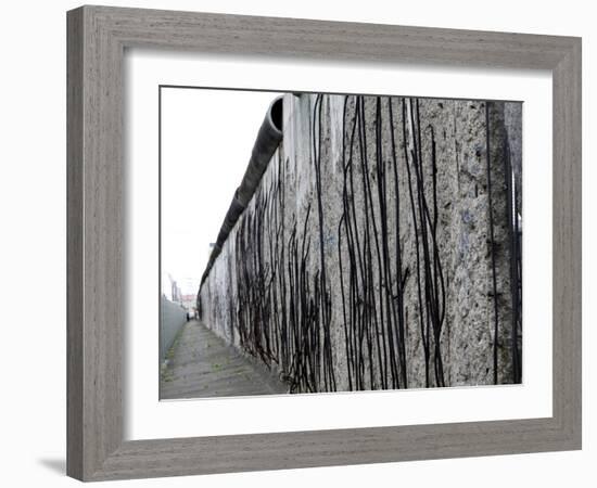 Berlin, Germany. Berlin Wall Today-Dennis Brack-Framed Photographic Print