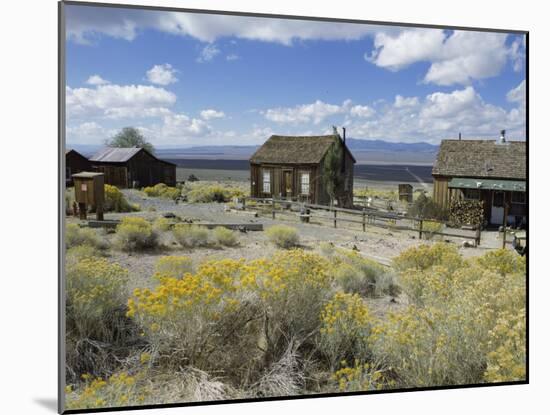 Berlin Ghost Town, Berlin-Ichthyosaur State Park, Nevada, USA-null-Mounted Photographic Print