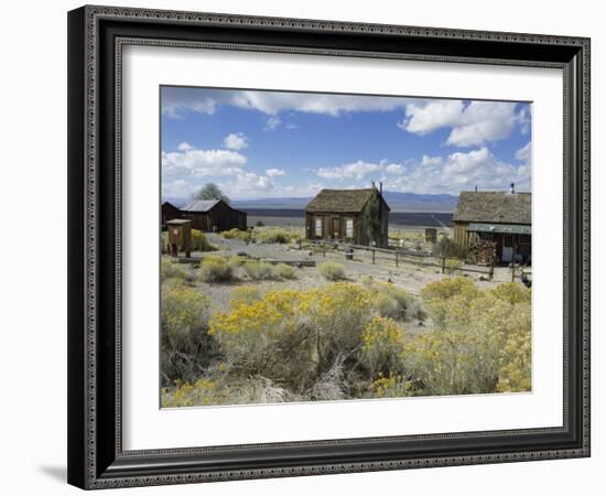 Berlin Ghost Town, Berlin-Ichthyosaur State Park, Nevada, USA-null-Framed Photographic Print