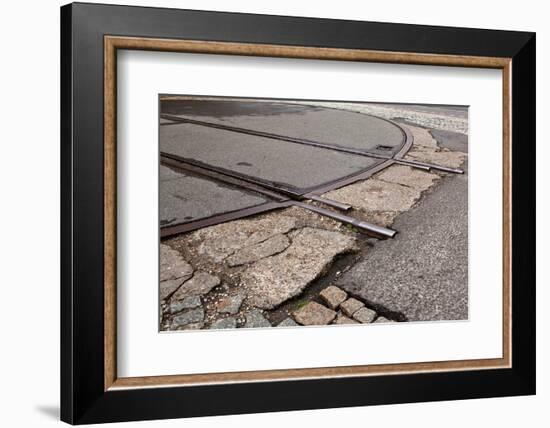 Berlin, Oberschšneweide, Disused Railroad-Catharina Lux-Framed Photographic Print