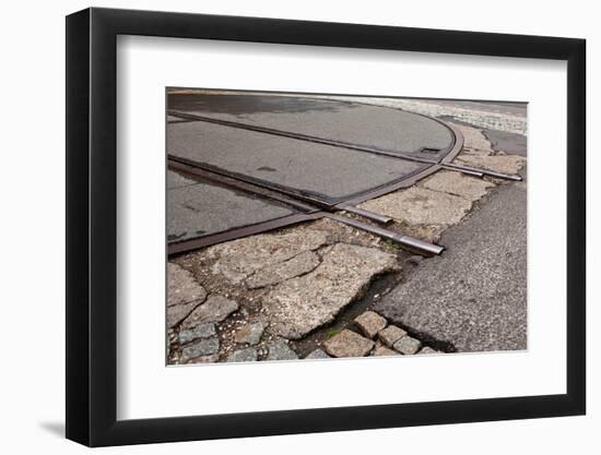 Berlin, Oberschšneweide, Disused Railroad-Catharina Lux-Framed Photographic Print
