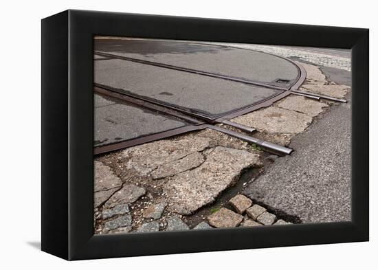 Berlin, Oberschšneweide, Disused Railroad-Catharina Lux-Framed Premier Image Canvas