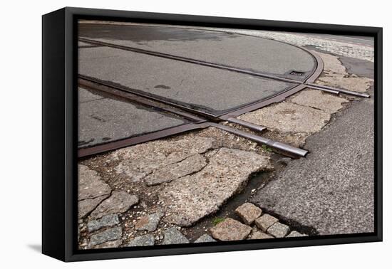 Berlin, Oberschšneweide, Disused Railroad-Catharina Lux-Framed Premier Image Canvas