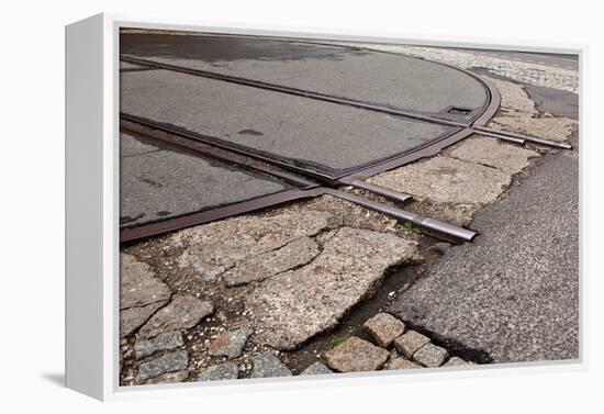 Berlin, Oberschšneweide, Disused Railroad-Catharina Lux-Framed Premier Image Canvas