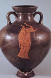 Attic Red Figure Amphora Depicting a Musician Playing a Lyre-Berlin Painter-Framed Giclee Print