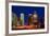 Berlin, Potsdamer Platz, Night Photography-Catharina Lux-Framed Photographic Print