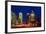 Berlin, Potsdamer Platz, Night Photography-Catharina Lux-Framed Photographic Print