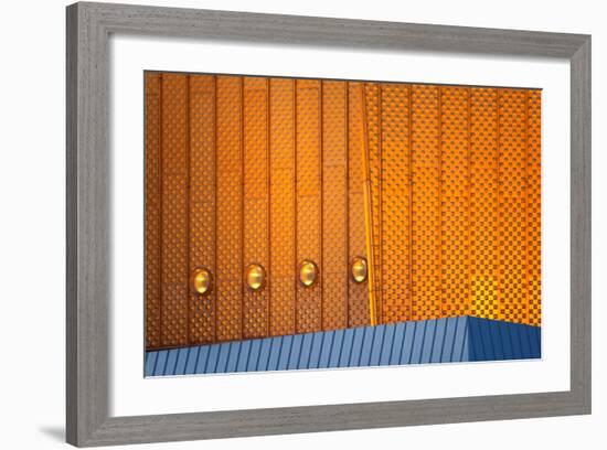 Berlin, Potsdamer Stra§e, Philharmonie, Architecture, Detail-Catharina Lux-Framed Photographic Print