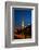 Berlin, Radio Tower, City Highway, Night-Catharina Lux-Framed Photographic Print