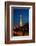 Berlin, Radio Tower, City Highway, Night-Catharina Lux-Framed Photographic Print