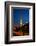 Berlin, Radio Tower, City Highway, Night-Catharina Lux-Framed Photographic Print