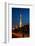 Berlin, Radio Tower, City Highway, Night-Catharina Lux-Framed Photographic Print