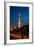 Berlin, Radio Tower, City Highway, Night-Catharina Lux-Framed Photographic Print