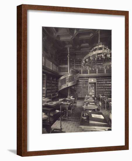 Berlin, Reichstag, Library-null-Framed Photographic Print