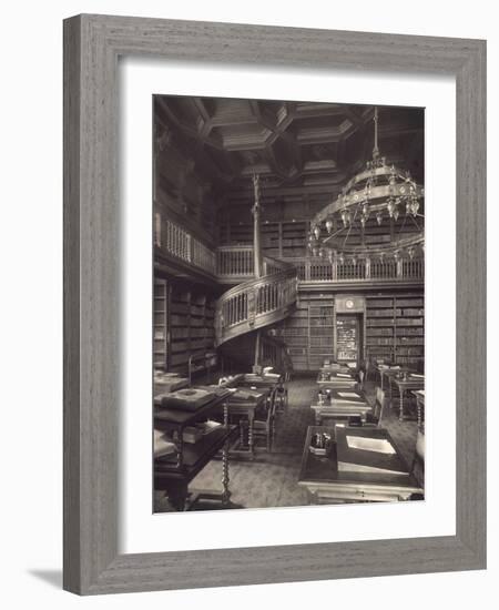 Berlin, Reichstag, Library-null-Framed Photographic Print