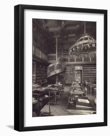 Berlin, Reichstag, Library-null-Framed Photographic Print