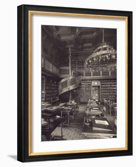 Berlin, Reichstag, Library-null-Framed Photographic Print