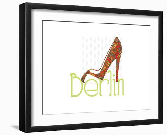 Berlin Shoe-Elle Stewart-Framed Art Print