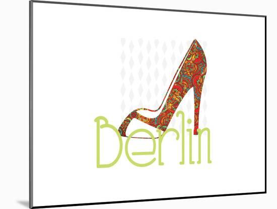 Berlin Shoe-Elle Stewart-Mounted Art Print