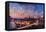 Berlin Skyline at Dusk-Markus Bleichner-Framed Stretched Canvas