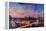 Berlin Skyline at Dusk-Markus Bleichner-Framed Stretched Canvas