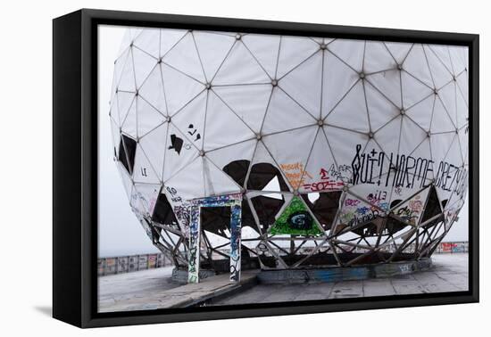 Berlin, Teufelsberg, Allies Radar Station-Catharina Lux-Framed Premier Image Canvas