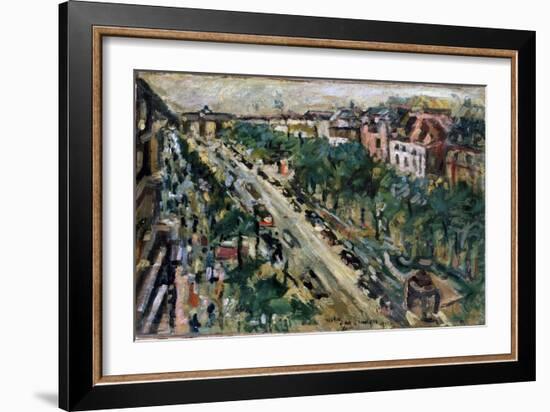 Berlin, Unter Den Linden, 1922-Lovis Corinth-Framed Giclee Print