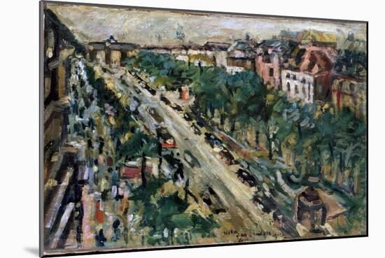 Berlin, Unter Den Linden, 1922-Lovis Corinth-Mounted Giclee Print