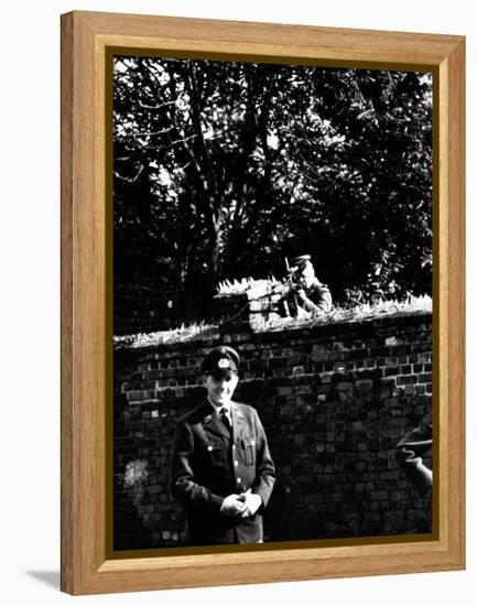 Berlin Wall, 1961-Toni Frissell-Framed Stretched Canvas