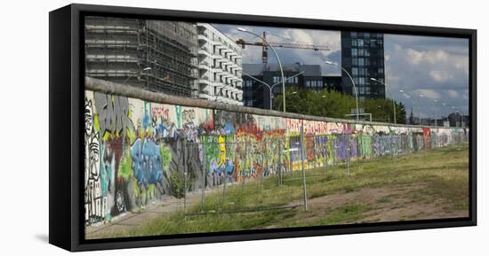 Berlin Wall, Berlin, Germany, Europe-James Emmerson-Framed Premier Image Canvas