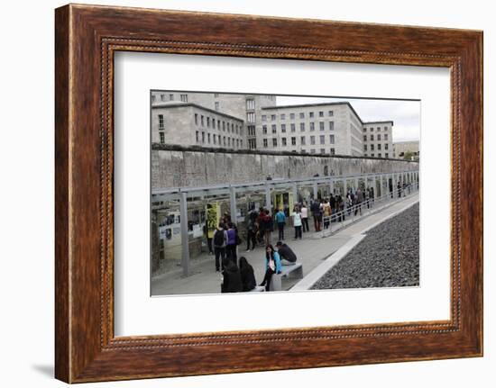 Berlin Wall Today in Berlin, Germany-Dennis Brack-Framed Photographic Print