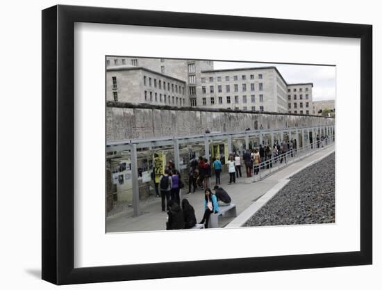 Berlin Wall Today in Berlin, Germany-Dennis Brack-Framed Photographic Print