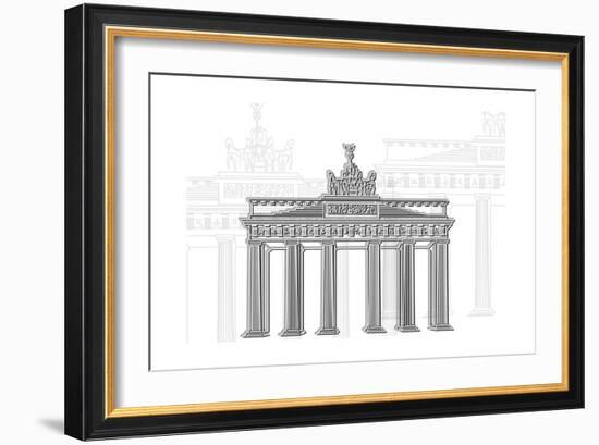 Berlin-Cristian Mielu-Framed Art Print