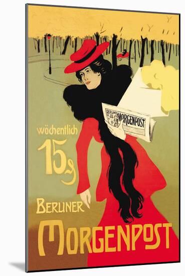 Berliner Morganpost-Howard Pyle-Mounted Art Print