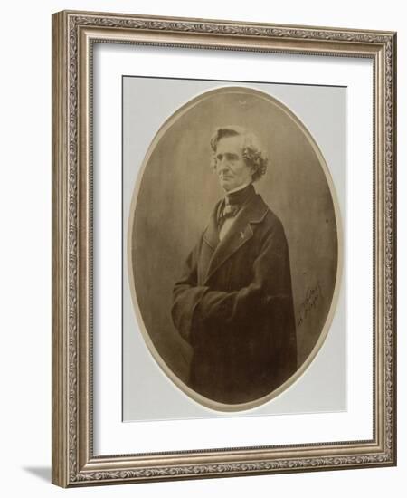 Berlioz Hector, compositeur (1803-1869)-Gaspard Félix Tournachon-Framed Giclee Print