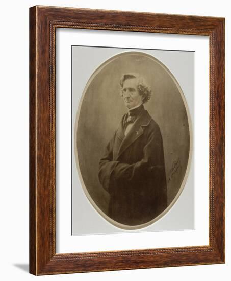 Berlioz Hector, compositeur (1803-1869)-Gaspard Félix Tournachon-Framed Giclee Print