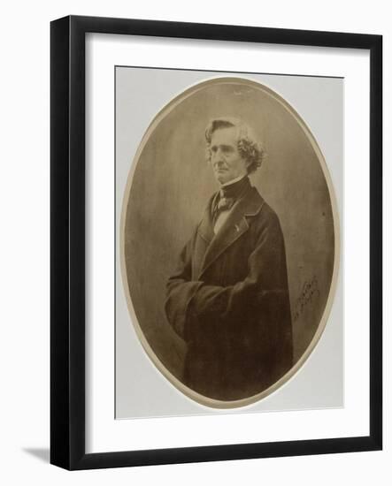 Berlioz Hector, compositeur (1803-1869)-Gaspard Félix Tournachon-Framed Giclee Print