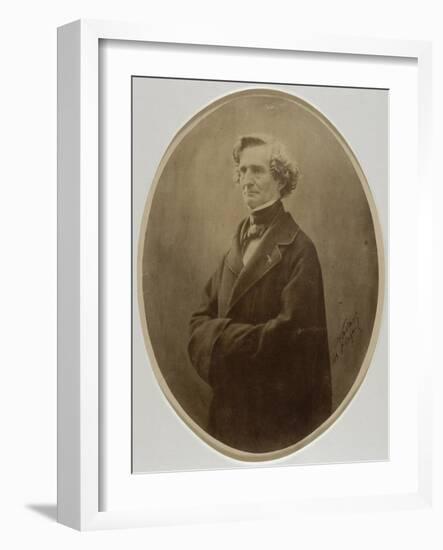 Berlioz Hector, compositeur (1803-1869)-Gaspard Félix Tournachon-Framed Giclee Print