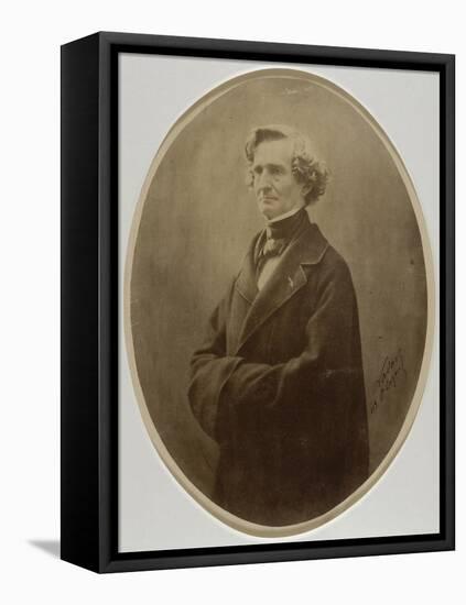 Berlioz Hector, compositeur (1803-1869)-Gaspard Félix Tournachon-Framed Premier Image Canvas