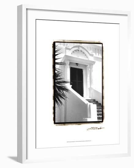 Bermuda Architecture II-Laura Denardo-Framed Art Print